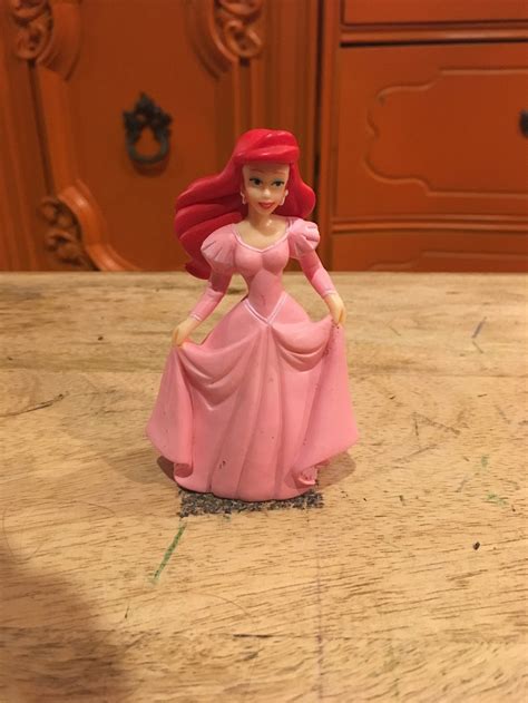 Vintage Disney Princess Ariel Figure Pvc Cake Topper Rare Etsy