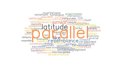 PARALLEL: Synonyms and Related Words. What is Another Word for PARALLEL ...