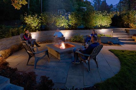 Ground One Bluestone Firepit Patio