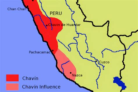 UBICACIÓN DE LA CULTURA CHAVÍN Proceso de extensión territorial