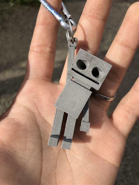 I Created And 3d Printed This Little Keychain Guy But I Dont Know What