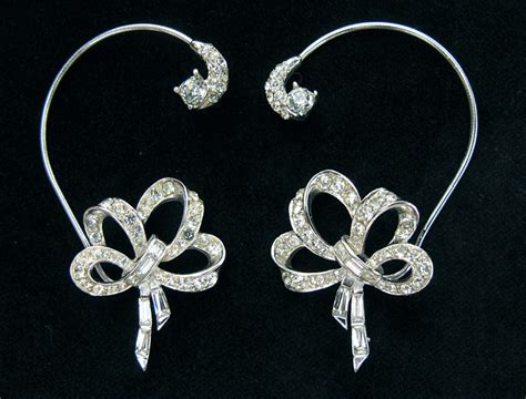 The Vintage Jewelry Blog Jewelry Term Earrite Earrings By Boucher