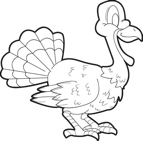 Printable Thanksgiving Turkey Coloring Page For Kids 2 Supplyme