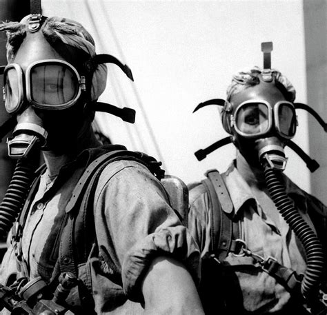 Women Wearing Oxygen Masks For Work In Steel Industry 1943 Photograph