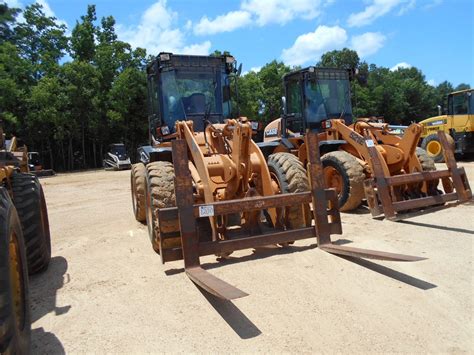 2008 Case 521e Wheel Loader Vinsnjee223412 Wicker Lumber Forks