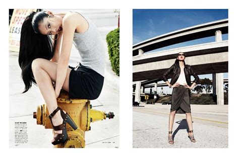Asian Models Blog Liu Wen Editorial For Bergdorf Goodman Magazine Spring
