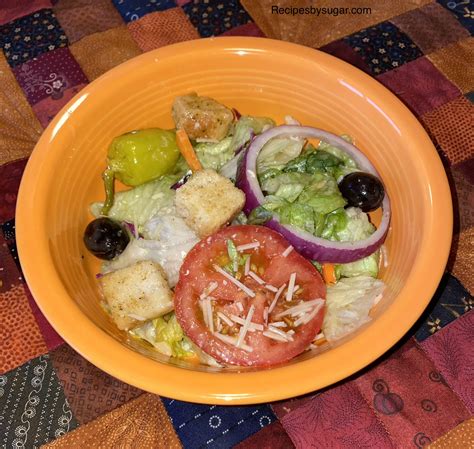 Olive Garden Salad Recipes By Sugar