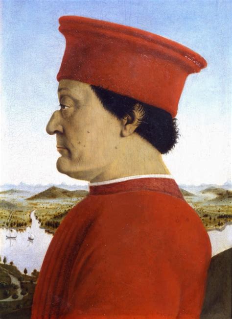 Ritratto Di Federico Da Montefeltro Montefeltro Vedute Rinascimentali