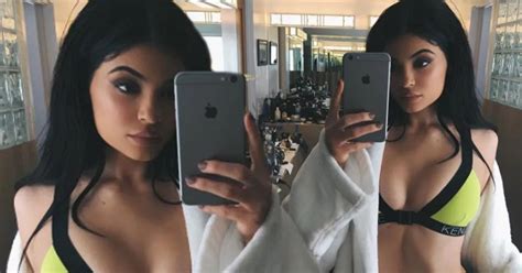 Kylie Jenner Strips To Tiny Bikini For Racy Mirror Selfie Revealing Results Of Her Strict