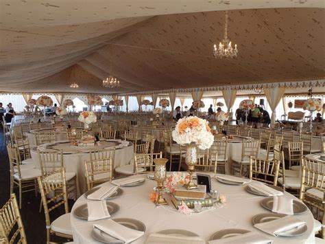 Banquet Cream Frame Tent Lining Perfect For Any Wedding Or Other Event