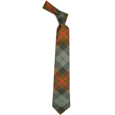 Gunn Weathered Tartan Tie Lochcarron Of Scotland