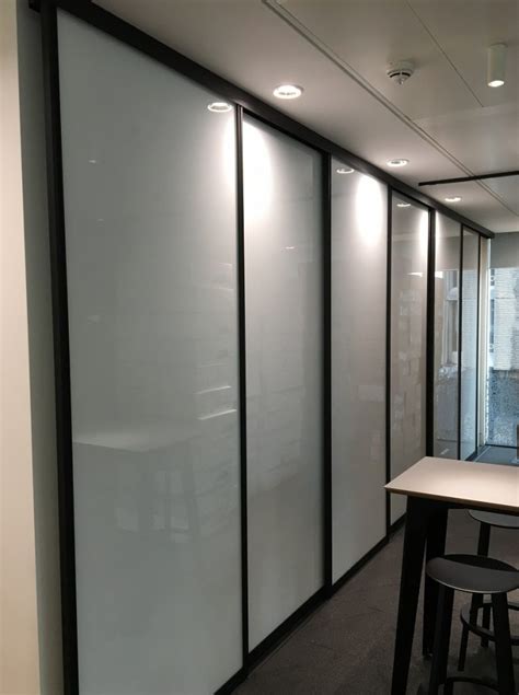 Horizontal Sliding Whiteboards Fusion Office Design