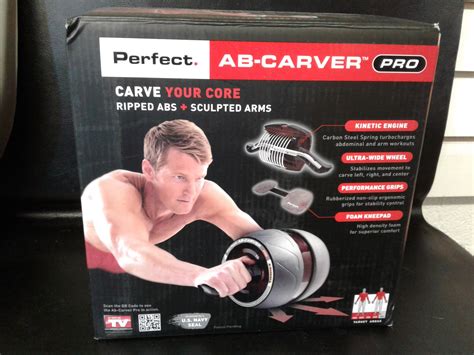 Lot Detail Perfect Ab Carver Pro Two 5 Lb Weights And Comfort Cushion