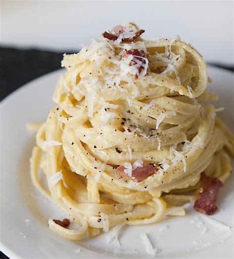 Spaghetti Carbonara With Double Cream Recipe