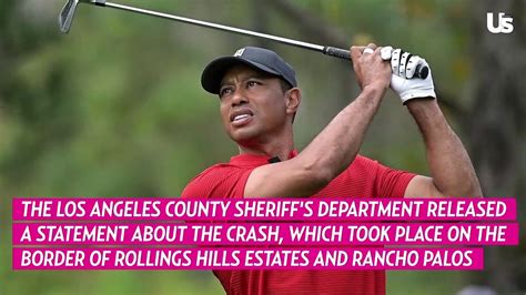 Tiger Woods Injured In Car Crash Extracted From Wreck With Jaws Of
