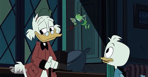 First Look David Tennants Scrooge Mcduck Takes To Time Travel In