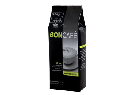 Bon Coffee บอนกาแฟ กาแฟคั่วบด ออลเดย์ 250 กรัม Bon Cafe Al Puket Stores