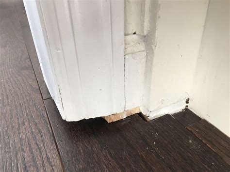 How To Fix Laminate Floor Gaps Around Doors