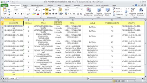 Planilha para Controle de Documentos Planilhas Excel Grátis