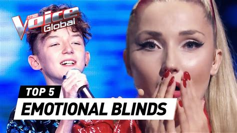 most emotional blind auditions in the voice that made the coaches cry youtube