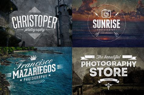 7 Photography Logo Templates ~ Graphics ~ Creative Market