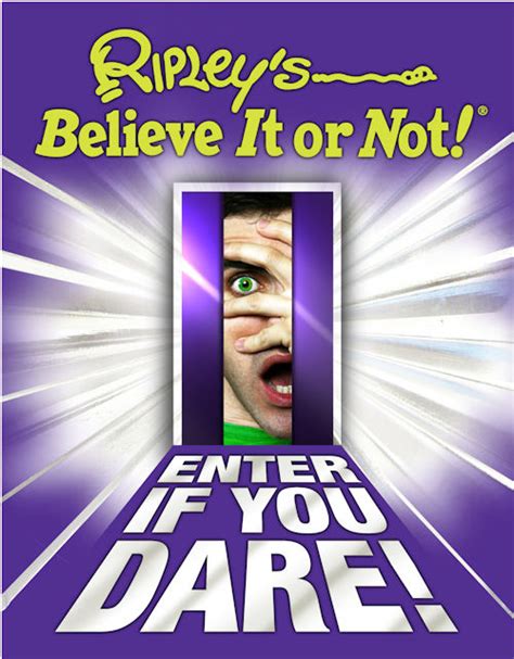 Book Review Ripleys Believe It Or Not Enter If You Dare Fandomania