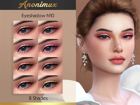 Eyeshadow N10 By Anonimux Simmer At Tsr Sims 4 Updates