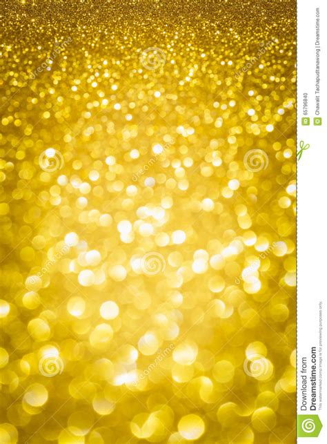 Gold Glitter Bokeh Abstract Background Stock Photo Image Of Backdrop