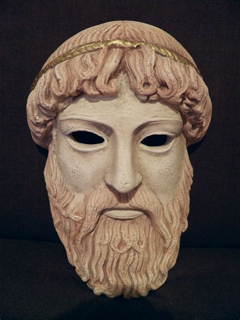 Fileancient Greek Theatrical Mask Of Zeus Replica 8380375983