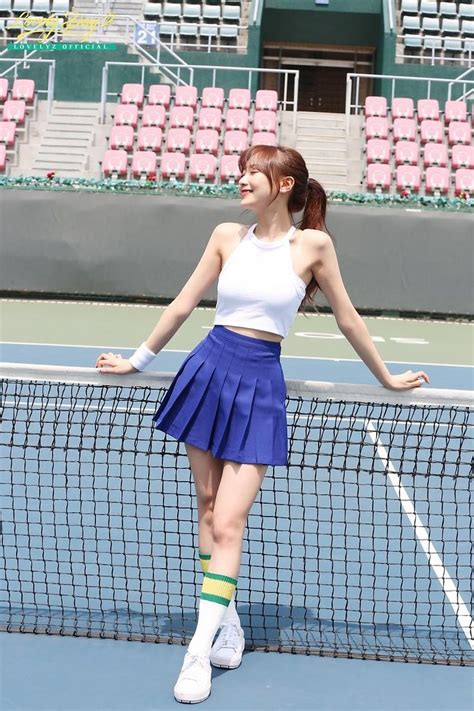 Sujeong 수정 Lovelyz 러블리즈 Tennis Naver Dispatch Photo 포토 テニスファッション ファッション 女性