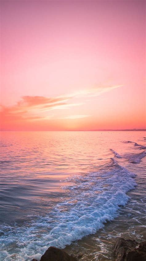 Demikian saja postingan tentang pink background aesthetic landscape yang dapat kami sajikan di waktu ini. Pink ocean sunset iPhone 6s wallpaper | Sky aesthetic, Beach wallpaper, Landscape wallpaper