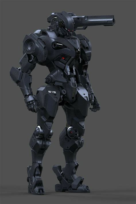 Pin By 하나 유 On 로봇 일러스트 Armor Concept Robot Concept Art Robot Art