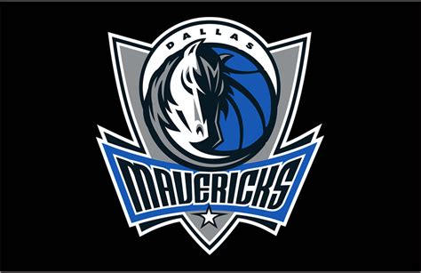 During the history of existence. Dallas Mavericks Primary Dark Logo - National Basketball ...