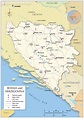 Political Map of Bosnia and Herzegovina - Nations Online Project