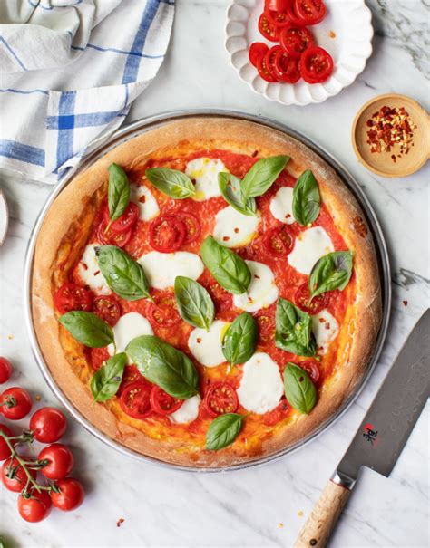 Margherita Pizza The Vegetarian Difference