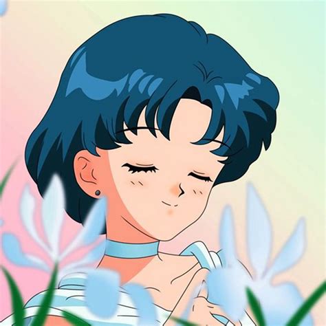 Ami Mizuno Aka Sailor Mercury Sailor Moon Background Sailor Moon Wallpaper Sailor Moon Hair