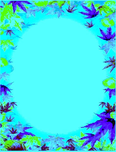 The borders are available in jpg and png (transparent) format. Christian Images In My Treasure Box: Beautiful Leaf Borders