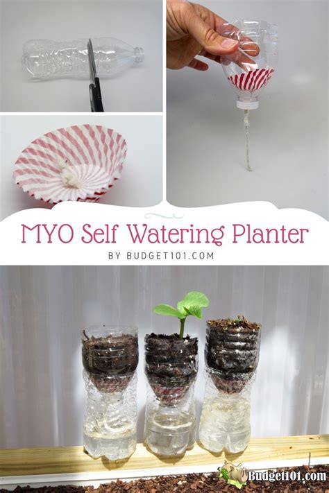 Learn How To Make Your Own Self Watering Planter Or Windowsill Herb