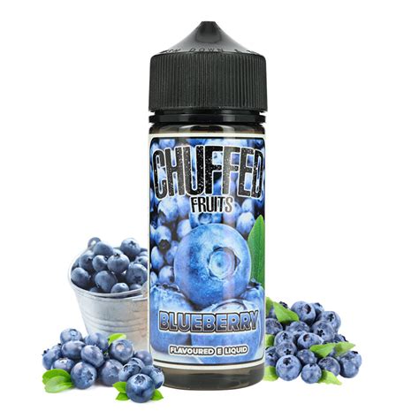 E Liquide Blueberry 100ml Fruits Chuffed Goût Myrtille Intense Aandl