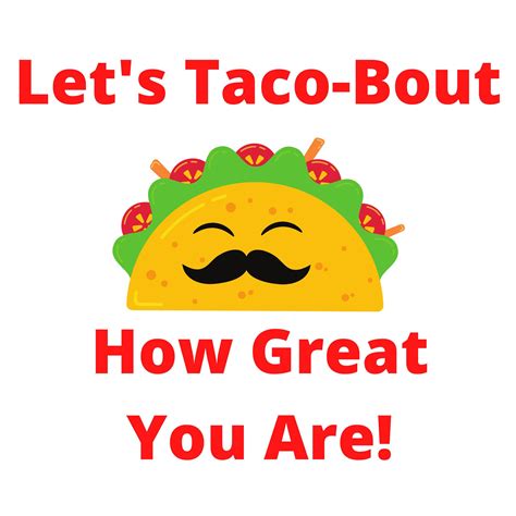 Printable Taco Appreciation Gift Tags For Office Etsy Staff