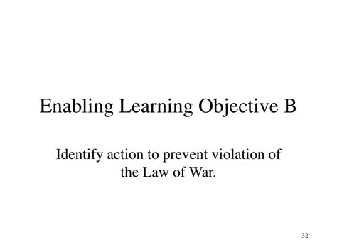 Ppt Enabling Learning Objective A Powerpoint Presentation Free