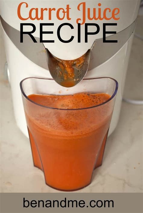 juice recipe carrot fast juicing nutrition works