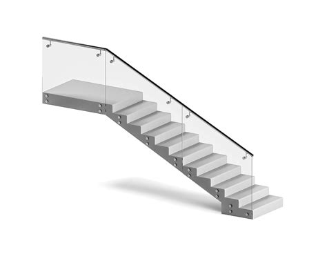Glass Staircase Railing‌ System Glass Stair Rail‌ng