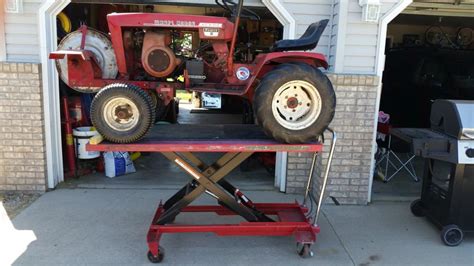 Lawn Tractor Liftwork Table Tools And Equipment Redsquare Wheel
