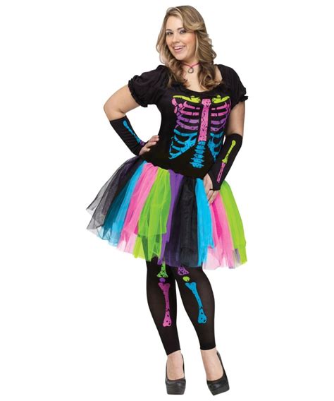 Find the best halloween costumes for women at party city. Adult Funky Punk Bones Halloween Costume - Women Costumes