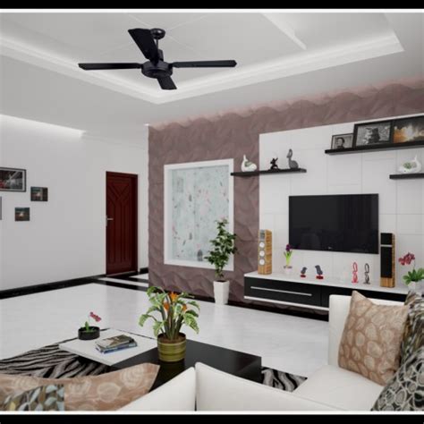 luxury modern living room kerala style   functional living