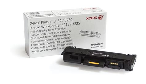 Phaser 3260dni quick facts print up to 29 ppm (letter) Phaser 3260/WorkCentre 3225, cartouche de toner noir de ...