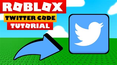Roblox Studio Tutorial Twitter Code Youtube