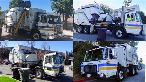Glendale Garbage Truck Compilation 2019 Youtube
