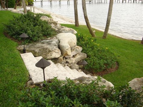 Riverfront Estate Tropical Garden Miami By Michael Flaugh Landscape Architect P L